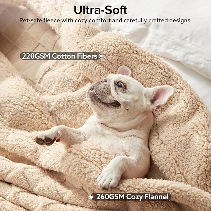 GASUR Waterproof Dog Blankets for Large Dogs, Dog Blanket for Couch Bed - Image 4
