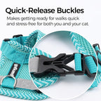 Cat Harness and Leash Escape Proof Extra Large Kitten Harness Maine Coon Cat - Image 5