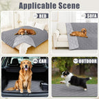 Smiry Waterproof Dog Bed Cover Blanket 40x80, Soft Reversible Pet Blanket - Image 5