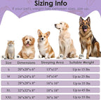 Extra Large Dog Beds, 36 Inch Human Dog Anxiety Relief Comfort Bed, - Image 2