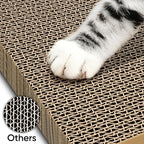 AGYM Cat Scratchers 4 Packs Refill Cat Scratching Pad Cardboard - Image 6