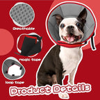 Dog Cone Collar Soft Cone for Medium Dogs After Surgery Adjustable Elizabethan - Image 4