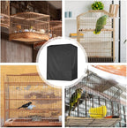 Bird Cover for Cage, Breathable Black Out Lightweight Washable Dust Proof Hood - Image 4