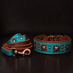 PET ARTIST Soft Padded Leather Dog Collar, 2 inch Wide Genuine Leather Dog - Image 3