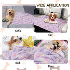 Rezutan 1 Pack 3 Blankets for Dogs, Dog Blanket for Large & Medium Pet Cat - Image 5
