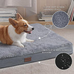 MIHIKK Waterproof Dog Beds for Small Dogs Orthopedic Dog Beds for Crate - Image 4