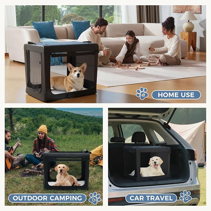 DUMOS Dog Crate 36 Inch Travel Cat Pet Carrier - Image 7