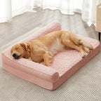 BFPETHOME Orthopedic Dog Beds for Large Dogs-Waterproof Sofa Pet Bed by BFPETHOME