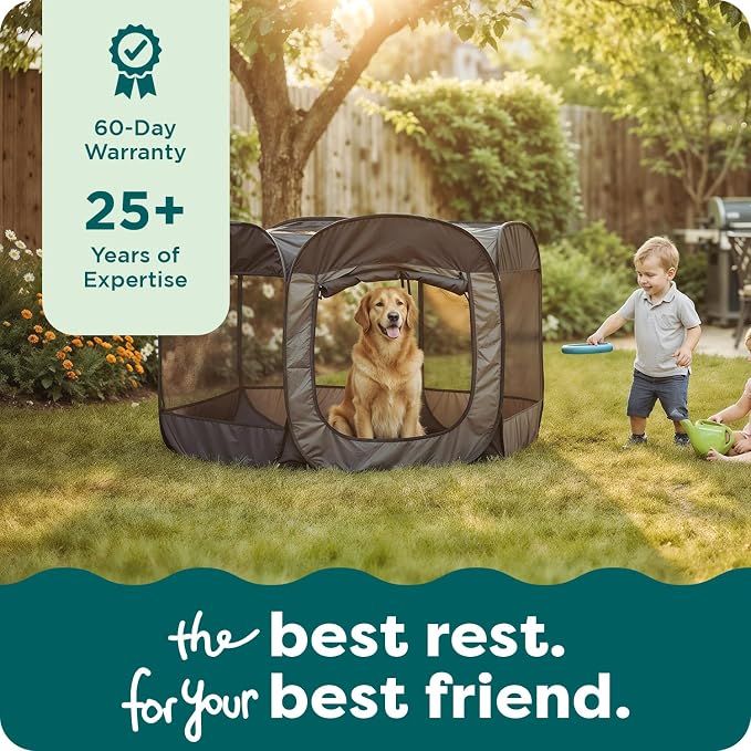FurHaven Portable Pet Playpen for Dogs & Cats, Foldable Indoor Kitten Playpen - Image 9