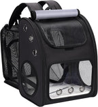 Cat Backpack Carrier, Expandable Pet Carrier Backpack by COVONO