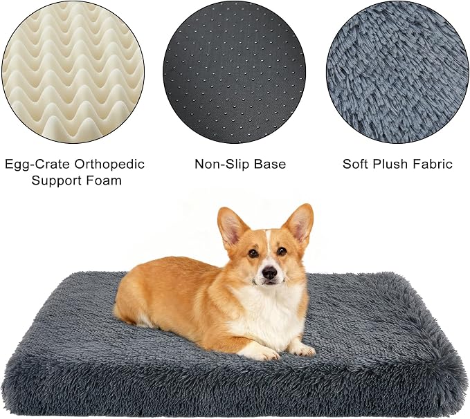 Fluffy Orthopedic Dog Beds for Medium Dogs - Image 2