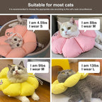 HiDREAM Cat Cone Collar, Cute Waterproof Elizabethan e Collar - Image 6