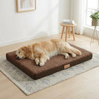 Patas Lague Orthopedic XL Dog Bed Large Sized Dog 48''X30'', Soft Waterproof by PatasLague