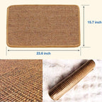 Cat Scratcher Mat, 23.6 X 15.7 Inch, sisal cat scratchers - Image 4