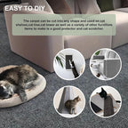 Cat Scratching Climbing Carpet Mat, Adhesive Trimmable Cat Scratcher Furniture - Image 5
