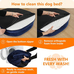 Dwanton Orthopedic Dog Bed for Large Dogs - Image 7