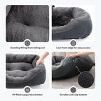 INVENHO Dog Beds for Small Medium Dogs Washable, Calming Orthopedic Warming - Image 4