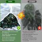 2 Pack 6 x 6.6 ft Large Fruits Tree Netting, Garden Mesh Insect Tree Cover - Image 4