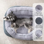 INVENHO Dog Bed Medium Size, Orthopedic Warming Soft Calming Sleeping Durable - Image 2