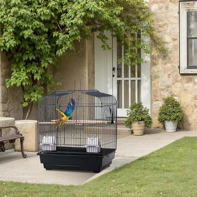 20.5"x18.1"x14.2" Portable Bird Travel Cage - Image 7