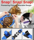 Cat Harness and Leash for Walking Escape Proof Soft Adjustable Cat Leash - Image 4