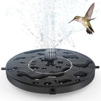 Solar Fountain Water Pump for Bird Bath, Floating Solar Powered Water Fountain by AUTGA