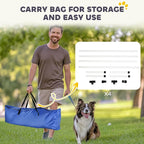 PawHut 4 Piece Dog Agility Training Equipment - Image 6