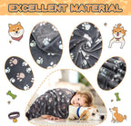 Rezutan Dog Blanket for Large Dogs, Upgraded 3 Pack Dog Cat Flannel Blankets - Image 2