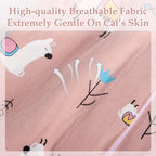 ANWA Cat Recovery Suit, Breathable Cat Onesie After Surgery, Kitten Surgery - Image 5