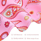 30 Pcs Paisley Dog Bandanas Bulk 33 Inche XL Stitch Dogs Bandanas Polyester - Image 2