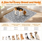 Washable Pee Pads for Dogs, 2 Pack Large Reusable Puppy Pads, Non-Slip - Image 8