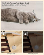 FourFurPets 72.4" Cat Tree, Modern Cat Tower - Image 7
