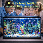13 Pieces Aquarium Decorations Kit, Fish Tank Decorations Set Small Resin - Image 3