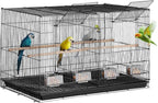 VEVOR 30-inch Flight Bird Cage, Stackable Divided Small Parakeet Cage - Image 9