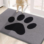Buganda Dog Door Mat for Muddy Paws, Absorbent Dirt Trapper Non Slip Indoor by Buganda