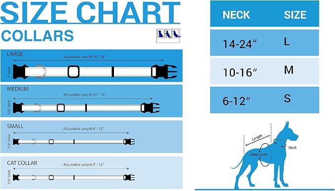 Pets First NFL New York Giants Licensed PET COLLAR, Medium - Image 3