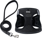 BOOMIBOO Dog Harness with Leash Set, No Pull Adjustable Reflective Step-in by BOOMIBOO