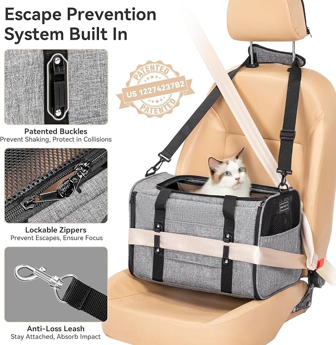 PETSFIT Soft-Sided Cat Carrier - Image 3