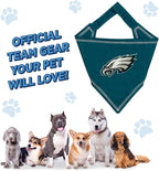 Pets First NFL Philadelphia Eagles TIE Bandana, Small/Medium. Dog Bandana Scarf - Image 7