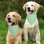 Dog Bandana Green XLarge 1PCS, Summer Spring Scarf - Image 5