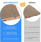 Mini Cat Scratching Board Small Cat Scratcher Cardboard Cat Scratch pad Cat - Image 7