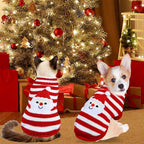 Cat Dog Christmas Sweater Pet Winter Warm Coat Pajamas Small Dog Sweaters - Image 5
