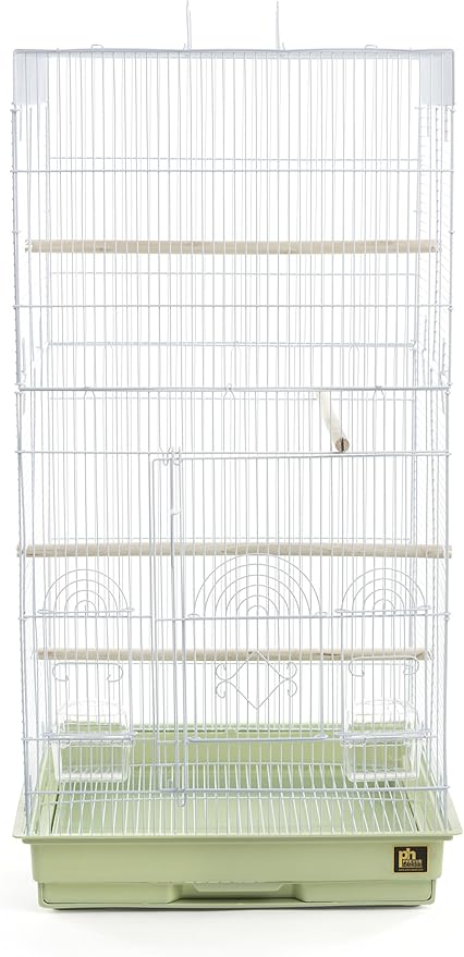 Prevue Pet Products SPECONO1818H-SG Tall Tiel Cage, Sage Green - Image 2