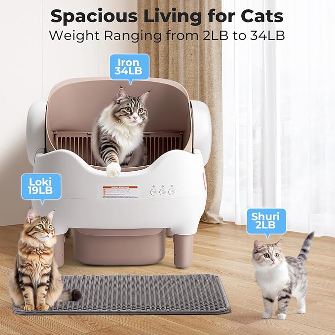 Self Cleaning Litter Box, Automatic Cat Litter Box - Image 7