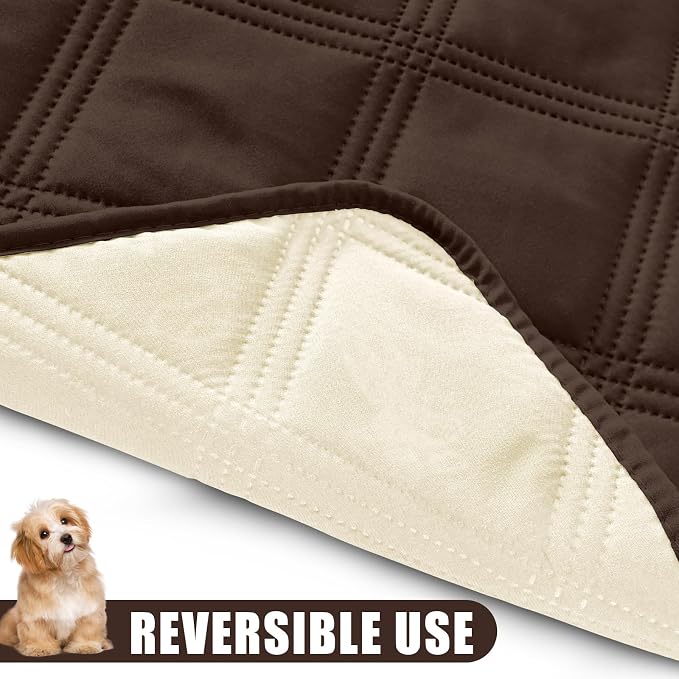 Smiry Waterproof Dog Bed Cover Blanket 68x82, Soft Reversible Pet Blanket - Image 3