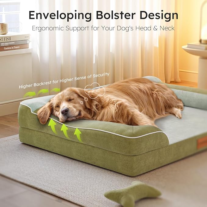 XXL Dog Bed for Extra Large Dogs, Giant Orthopedic Dog Bed - Image 4