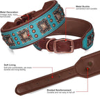 PET ARTIST Genuine Leather Dog Collar - Image 5