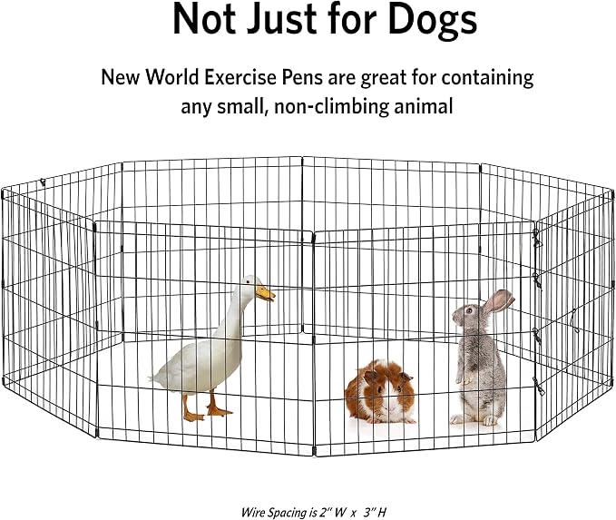 MidWest Homes for Pets Folding Metal Puppy / Dog Exercise Pen, Indoor/Outdoor - Image 6