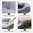 INVENHO Small Dog Bed Washable Orthopedic Calming Warming Durable Pet Bed - Image 7