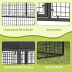 Outdoor Dog Kennel with Dog Fence - Image 4